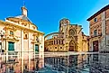 Basilica Cathedral of the Assumption of Our Lady, Valencia, Spain. 