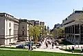 University of Wisconsin campus in Madison, Wisconsin.