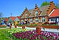 Holland, Michigan Tulip Festival in the spring. Image credit Dennis MacDonald via Shutterstock