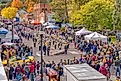 Annual Applefest celebrations in Bayfield, Wisconsin.