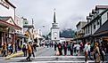 Downtown Sitka, Alaska. Image credit: Jeff Whyte via Shutterstock