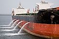 Ballast Water Discharging. 