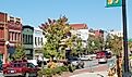 Downtown street in Anderson, South Carolina. Image credit Skywalker195, CC BY-SA 3.0, Wikimedia Commons