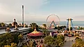 Cedar Point in Sandusky, Ohio. Editorial credit: Amp.pan / Shutterstock.com.