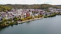 The Ohio River in Wheeling, West Virginia.