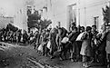 Armenian orphans being deported from Turkey. Ca. 1920.