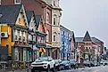 Downtown Yarmouth in Southwestern Nova Scotia
