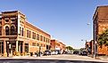 The beautiful downtown of Pawhuska, Oklahoma. Image credit: Roberto Galan / Shutterstock.com. 