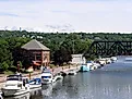 Waterford Harbor on the Mohawk River, By (1) Link or reference required to  America's Scenic Byways, Wikimedia Commons, https://www.byways.org/