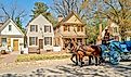 Horse Carriage in Williamsburg, Virginia, USA. Editorial credit: Stuart Monk / Shutterstock.com