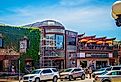 Eskimoo Joes restaurant and bar, near Oklahoma State University, Stillwater, Oklahoma. Image credit Vineyard Perspective via Shutterstock