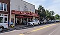 Front of Historic Franklin Theatre in Downtown Franklin. Editorial credit: William A. Morgan / Shutterstock.com