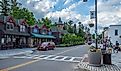 Downtown Lake Placid, New York. Image credit Karlsson Photo via Shutterstock.com