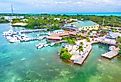 The charming town of Islamorada, Florida.