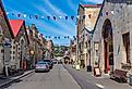 Victorian Precinct at Oamaru, New Zealand. Image credit trabantos via Shutterstock