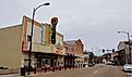 Evangeline Theather in New Iberia in Louisiana USA. Editorial credit: Bennekom / Shutterstock.com