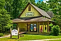 Visitor's Centre-Theatre of Rugby. Editorial credit: Claire Salvail Photos / Shutterstock.com
