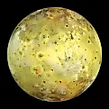 A mosaic of images of Jupiter's moon Io taken by NASA’s Galileo spacecraft. Credit: NASA / JPL / University of Arizona, Public domain, via Wikimedia Commons
