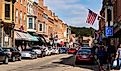 Main Street Galena, Illinois. Image credit Dawid S Swierczek via Shutterstock.