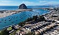 Morro Bay, California, USA: Downtown cityscape. Editorial credit: ByDroneVideos / Shutterstock.com
