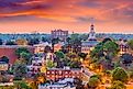 Macon, Georgia, pictured here, is about 20 miles east of Musella.