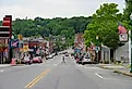 Downtown Ellsworth, Maine. Editorial credit: EQRoy / Shutterstock.com