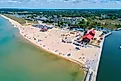 Frankfort North Breakwater Lighthouse in Frankfort, Michigan
