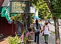 Downtown Woodstock, Vermont. Image credit hw22 via Shutterstock