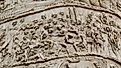 Trajan’s Column depicting ancient Roman army.