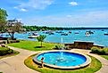Beautiful scenery on the Skaneateles Lake, New York. Image credit PQK via Shutterstock