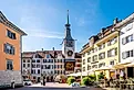 Old city of Solothurn, Switzerland.