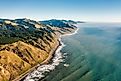 The Cliffs of the Lost Coast Coast in California. Credit: Manuela Durban/ Shutterstock.com
