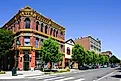 Cityscape view of the James and Hastings building and Water Street in Port Townsend, Washington. Image credit: Ian Dewar Photography / Shutterstock.com.