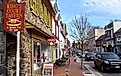 Street in Leesburg, Virginia.