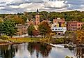 Putnam, Connecticut, in fall.