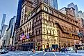 Carnegie Hall in Manhattan, New York City. Editorial credit: Felix Lipov / Shutterstock.com