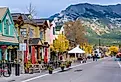 The town of Canmore. Image credit: Marc Bruxelle via Shutterstock.