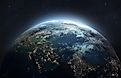 Planet Earth As Seen from Outer Space