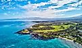 South Kohala coast of Big Island, Hawaii.