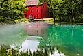 Alley Spring mill in Eminence, Missouri.