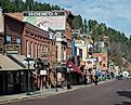 Historic downtown on Lower Main Street in Deadwood, South Dakota, via Nagel Photography / Shutterstock.com