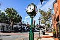 Historic downtown in New Canaan, Connecticut. Image credit Miro Vrlik Photography via Shutterstock