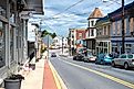 The old town of Brunswick, Maryland. Image credit Kosoff via Shutterstock
