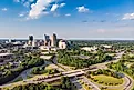Aerial Picture from Raleigh Downtown.