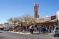 Cafe and restaurant center of Boulder City. Editorial credit: Laurens Hoddenbagh / Shutterstock.com 