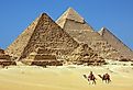 The Great Pyramid of Khufu is the only one of the Seven Wonders of the Ancient World still in existence. Image credit Dan Breckwoldt via Shutterstock