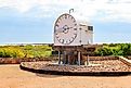 Mechanical Tide Clock in Port Germein, South Australia. Image: Alexandre.ROSA.