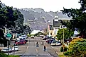 The small coastal town of Mendocino, California. 