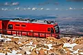 The Broadmoor Manitou and Pikes Peak Cog Railway in Colorado Springs, CO. 