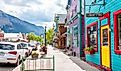 Colorful vivid village houses in Crested Butte, Colorado. Image credit Kristi Blokhin via Shutterstock